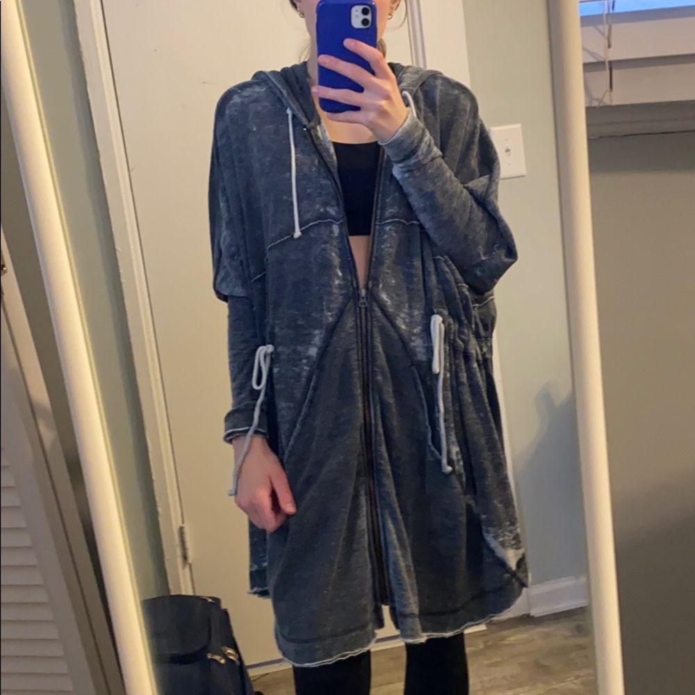 Free People Oversized Hoody xsmall